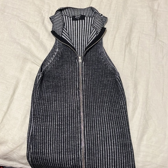 Nasty gal party dress size S metallic - Picture 3 of 4